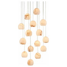 Currey and Company - Lazio Round 15-Light Multi-Drop Pendant - 9000-0898 | The Rug District