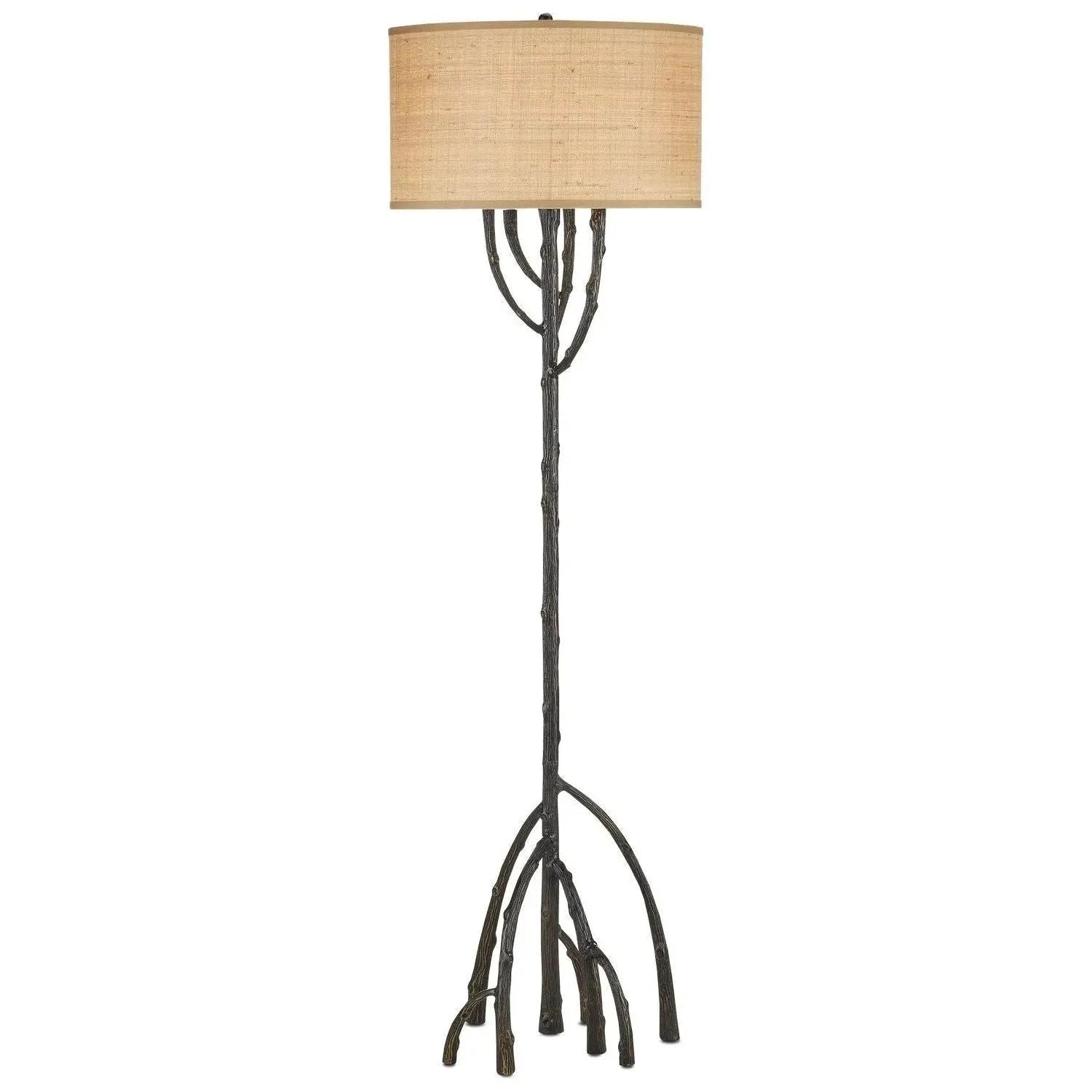 Currey and Company - Mangrove Floor Lamp - 8000-0142 | The Rug District