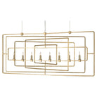 Currey and Company - Metro Linear Chandelier - 9542 | Montreal Lighting & Hardware