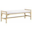 Currey and Company - Olisa Bench - 7000-1171 | The Rug District