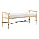 Currey and Company - Perrin Bench - 7000-0351 | The Rug District