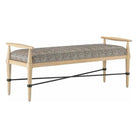 Currey and Company - Perrin Bench - 7000-0352 | The Rug District