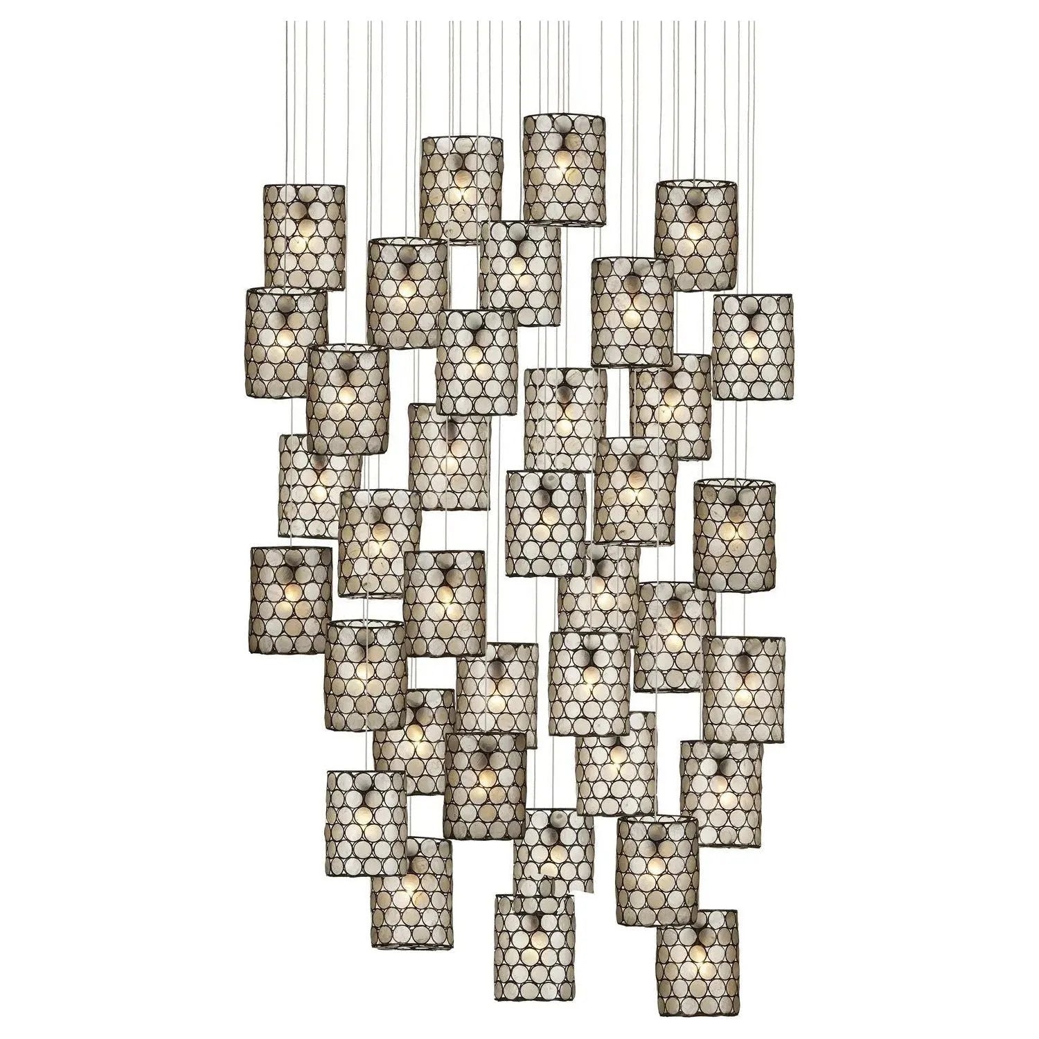Currey and Company - Regatta Multi Light Pendant - 9000-1053 | The Rug District
