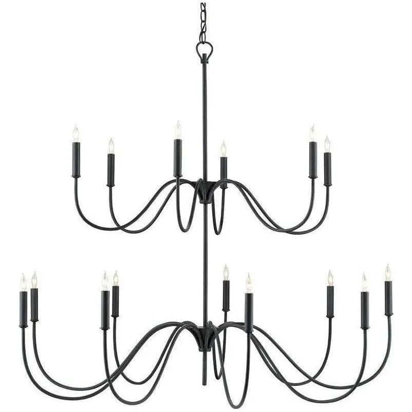 Currey and Company - Tirrell Chandelier - 9000-0654 | The Rug District