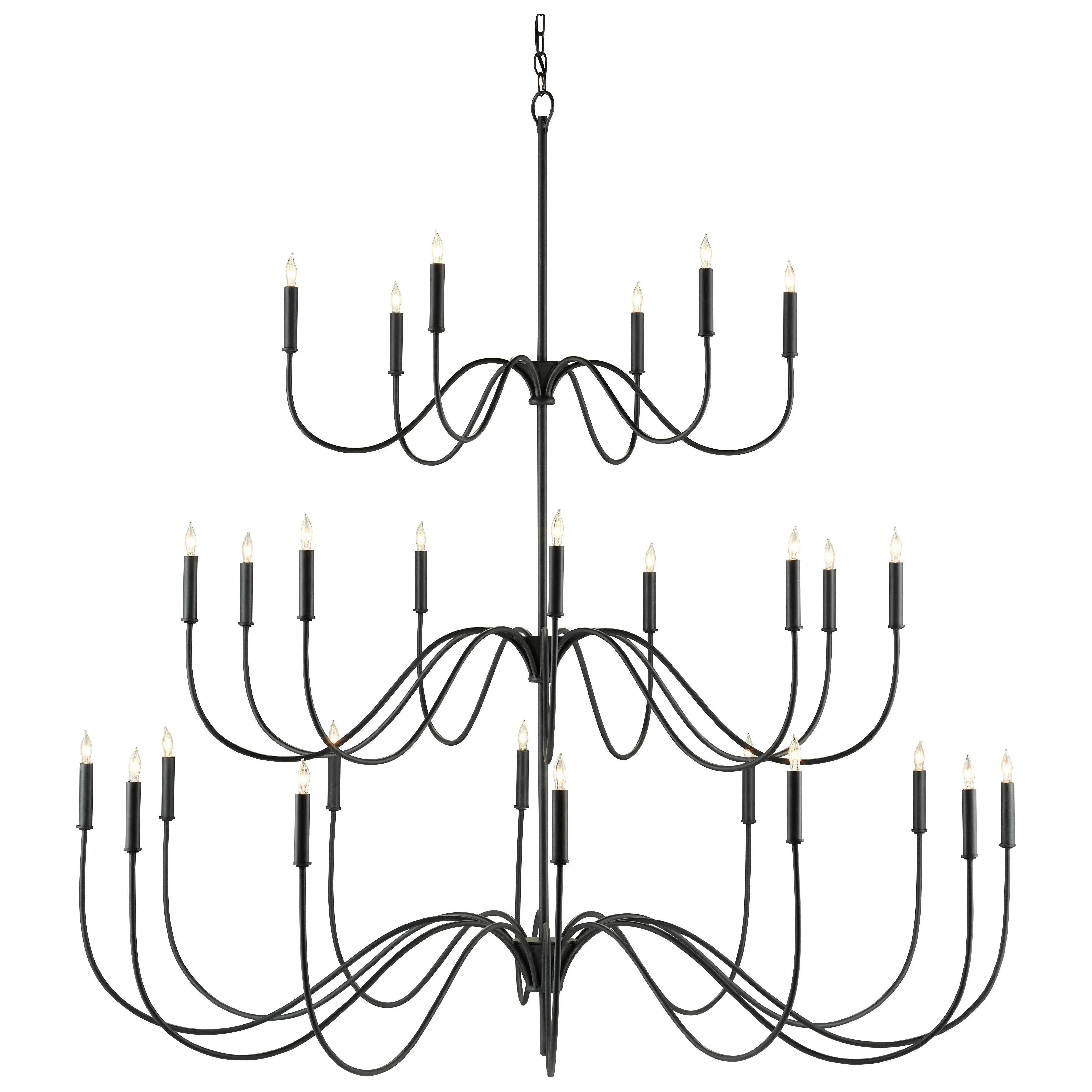 Currey and Company - Tirrell Chandelier - 9000-0655 | The Rug District