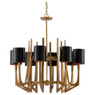 Currey and Company - Umberto Chandelier - 9000-0332 | The Rug District
