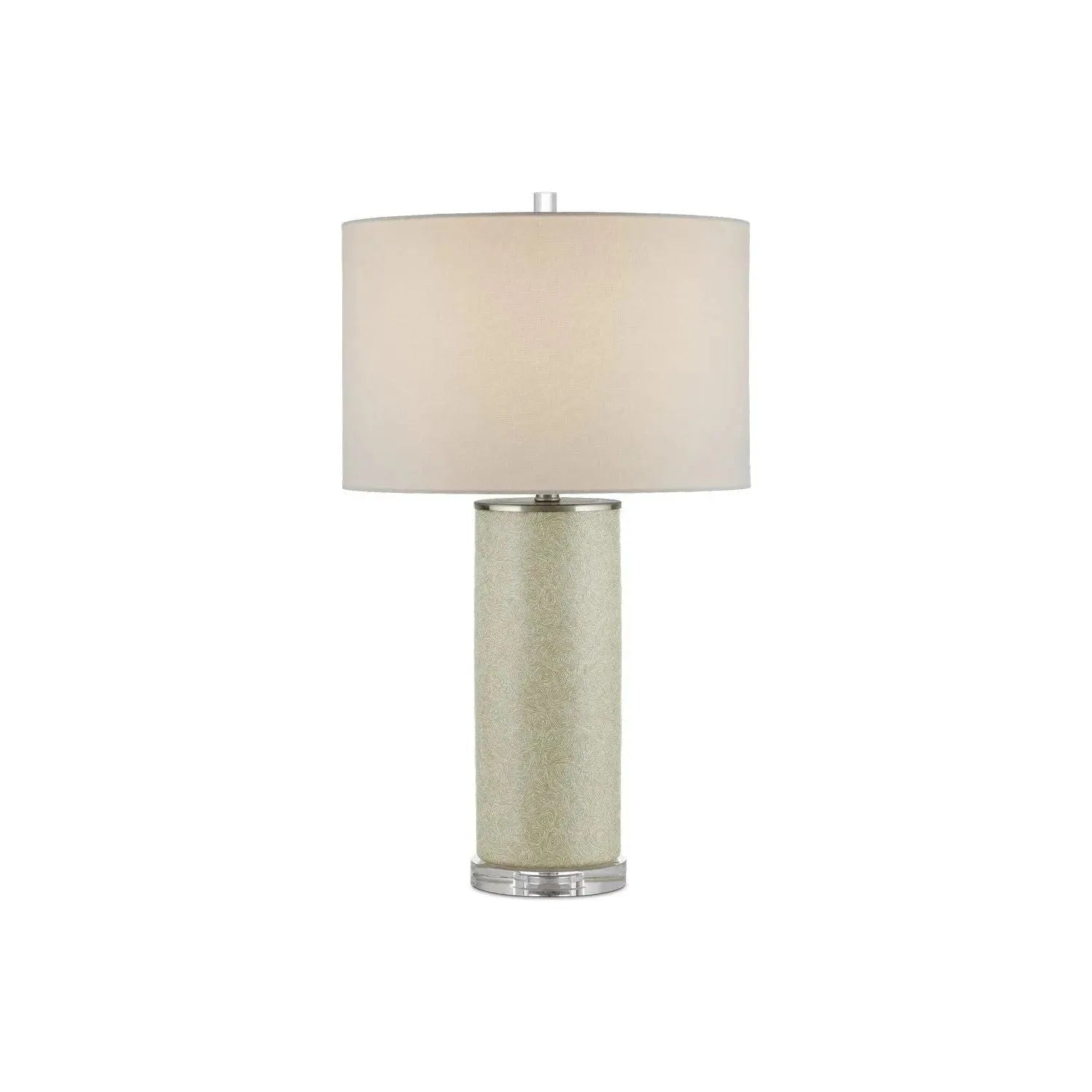 Currey and Company - Verdure Cylinder Table Lamp - 6000-0938 | The Rug District