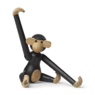 Kay Bojesen 39276 Monkey Wooden Figurine in Dark Stained Oak