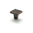 Du Verre Hardware - Argyle Square Knob - DVAG02-ORB | The Rug District