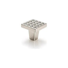 Du Verre Hardware - Argyle Square Knob - DVAG02-SN | The Rug District