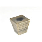 Du Verre Hardware - Forged 2 Cube Knob - DVFC08-AB | The Rug District