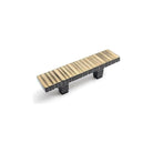 Du Verre Hardware - Forged 3 Flat Bar Pull - DVFC330-AB | The Rug District