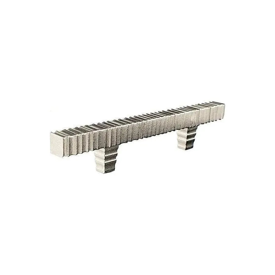 Du Verre Hardware - Forged 3 Square Bar Pull - DVFC308-SN | The Rug District
