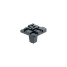 Du Verre Hardware - Offset Square Knob - DVOF01-BM | The Rug District