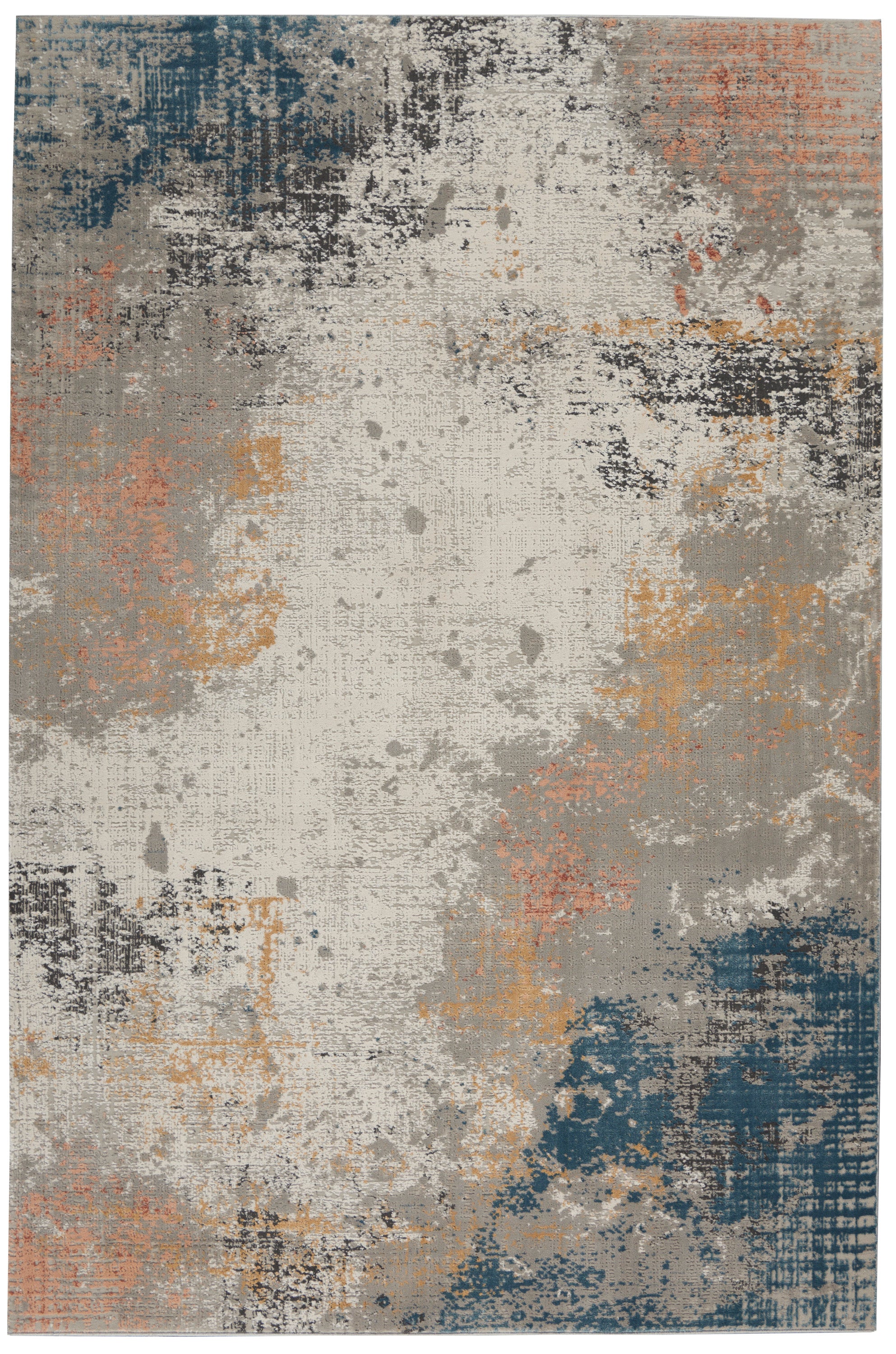 RUSTIC TEXTURES RUS13 GREY/BLUE