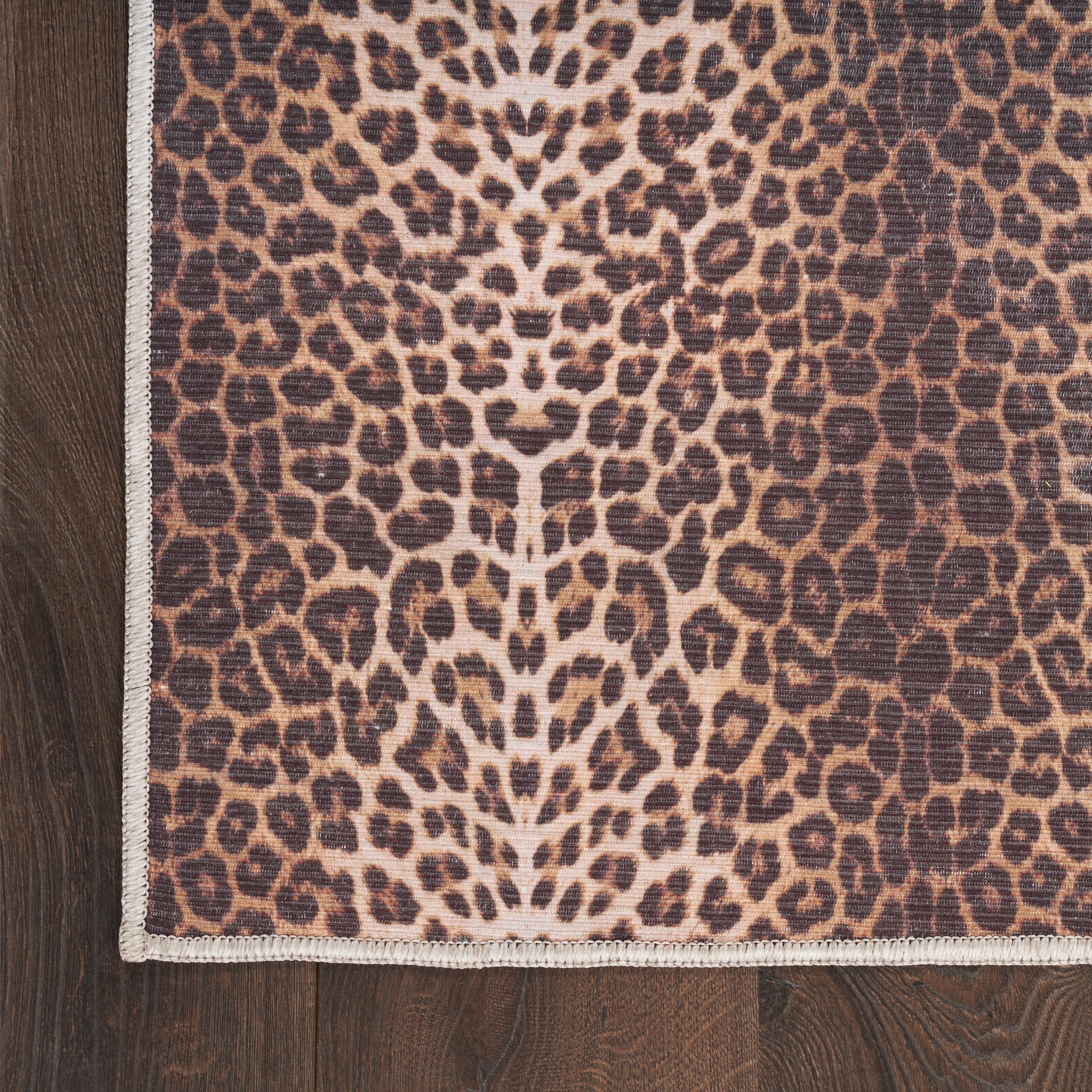 Nourison Washables NWB11 Leopard