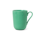 Lyngby Porcelæn 201972 Rhombe Color Mug in Green