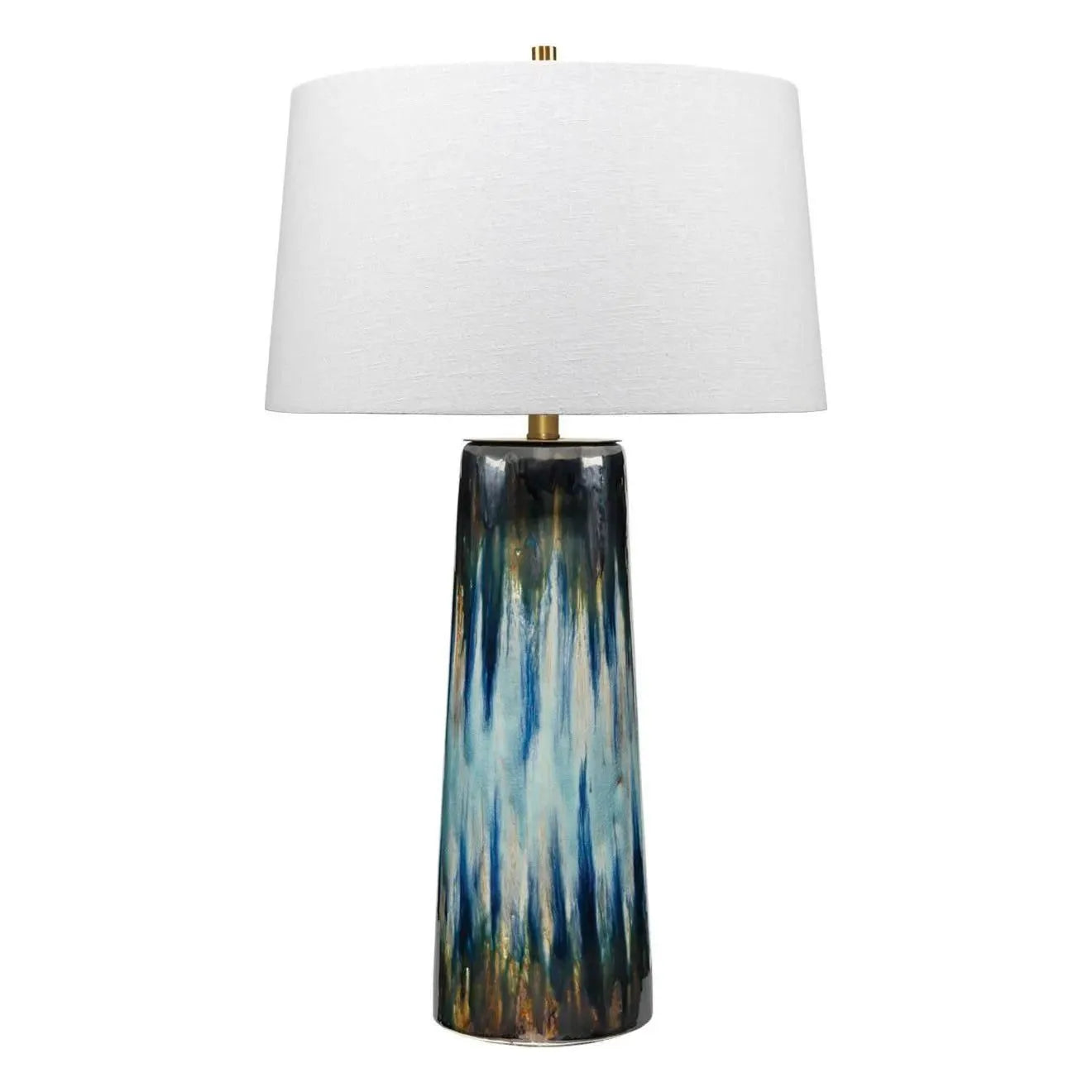Jamie Young Company - Brushstroke Table Lamp - 9BRUSHAQBL | The Rug District