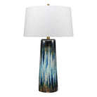 Jamie Young Company - Brushstroke Table Lamp - 9BRUSHAQBL | The Rug District