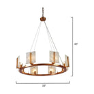 Jamie Young Company - Halo Chandelier - 5HALO-LGWH | The Rug District
