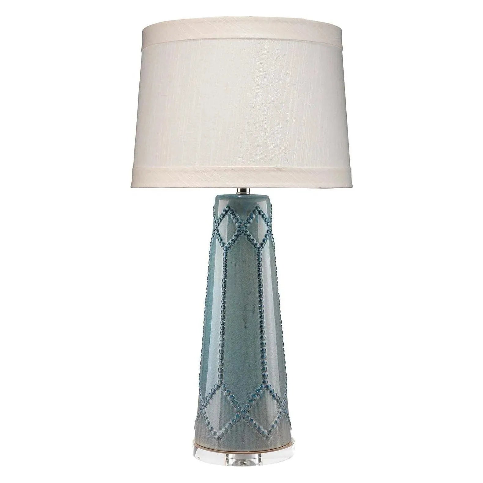 Jamie Young Company - Hobnail Table Lamp - 9HOBNAILTEAL | The Rug District