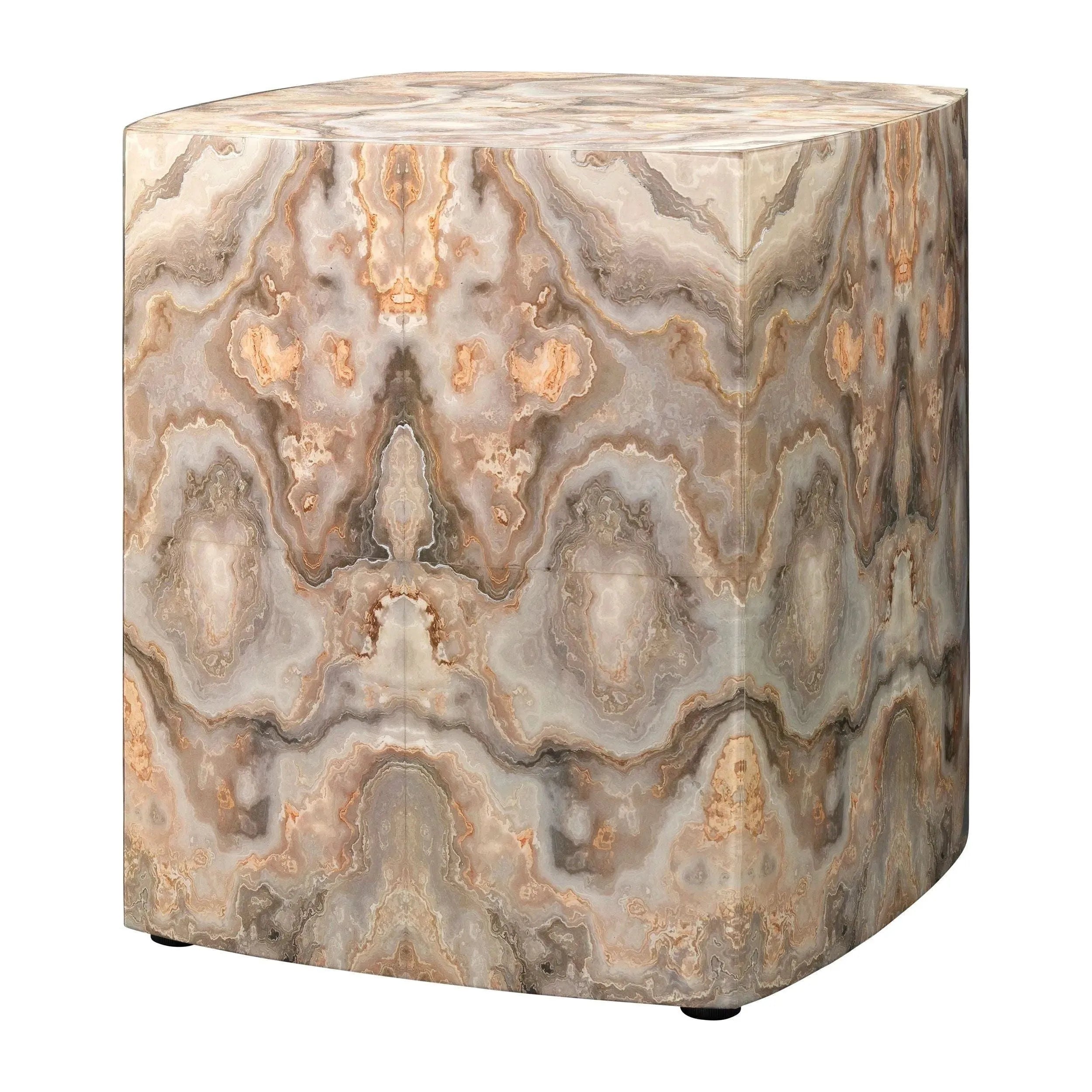 Jamie Young Company - Ink Blot Curved Side Table - 20INK-STGR | The Rug District