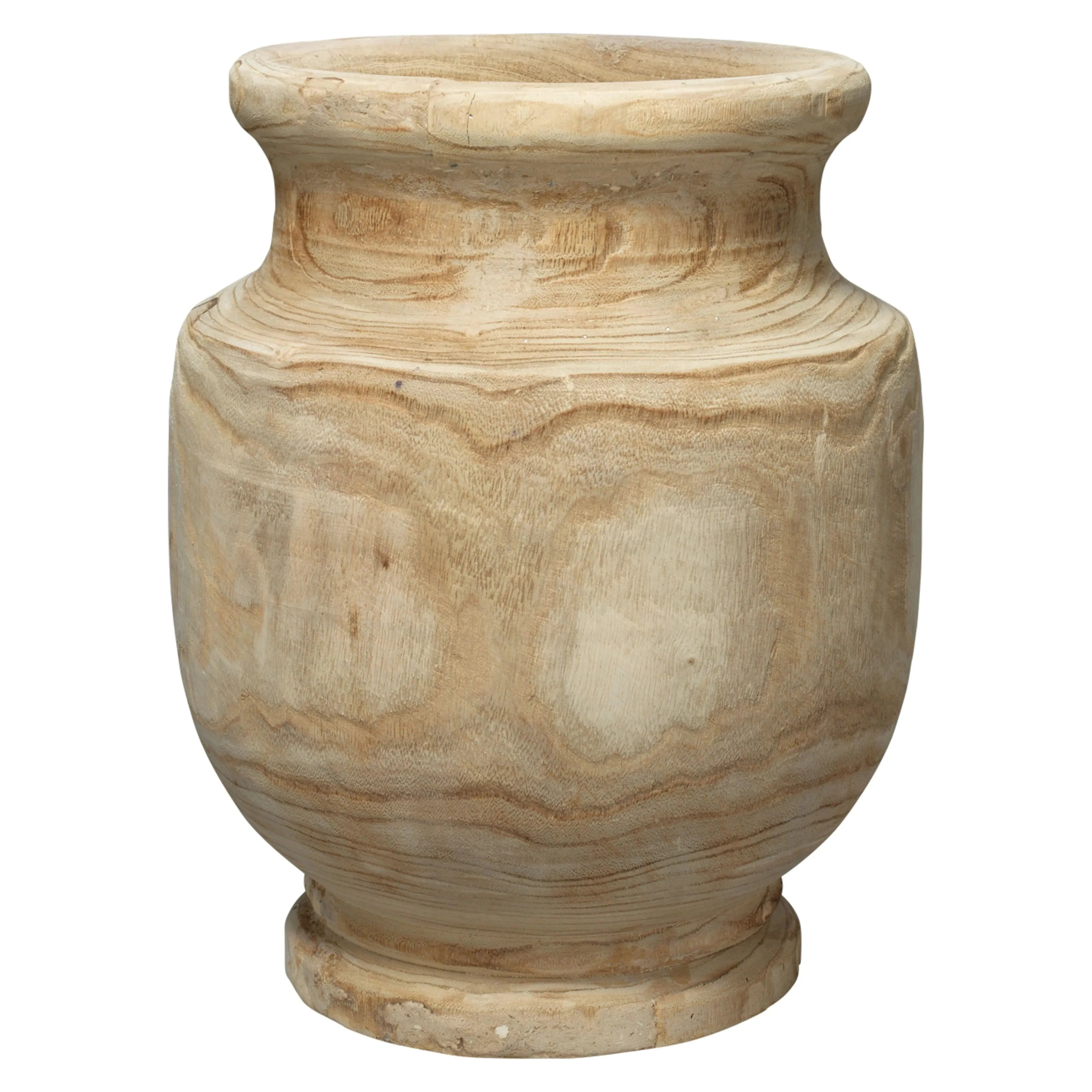 Jamie Young Company - Laguna Wooden Vase - 7LAGU-VAWD | The Rug District