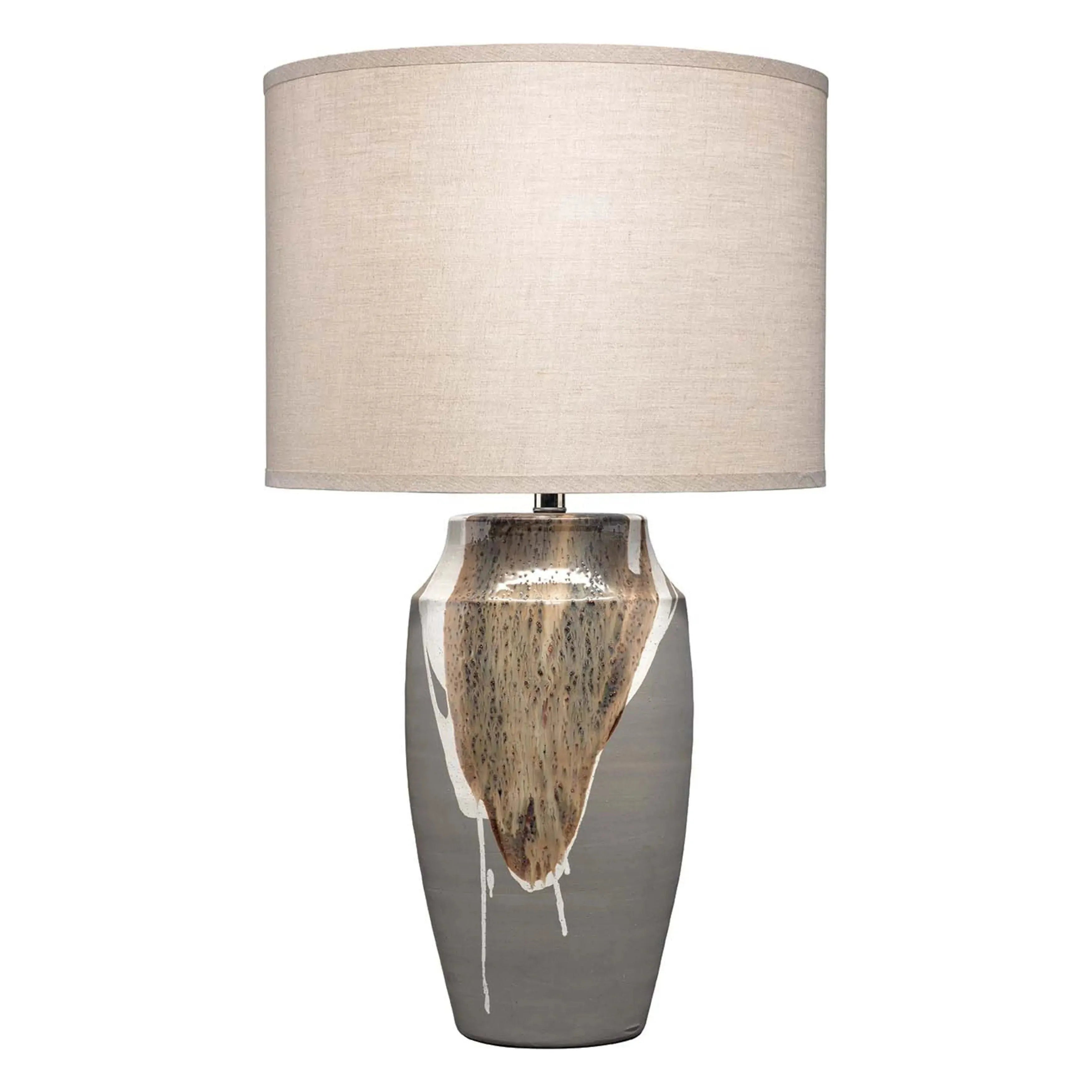 Jamie Young Company - Landslide Table Lamp - 9LANDTLGREY | The Rug District
