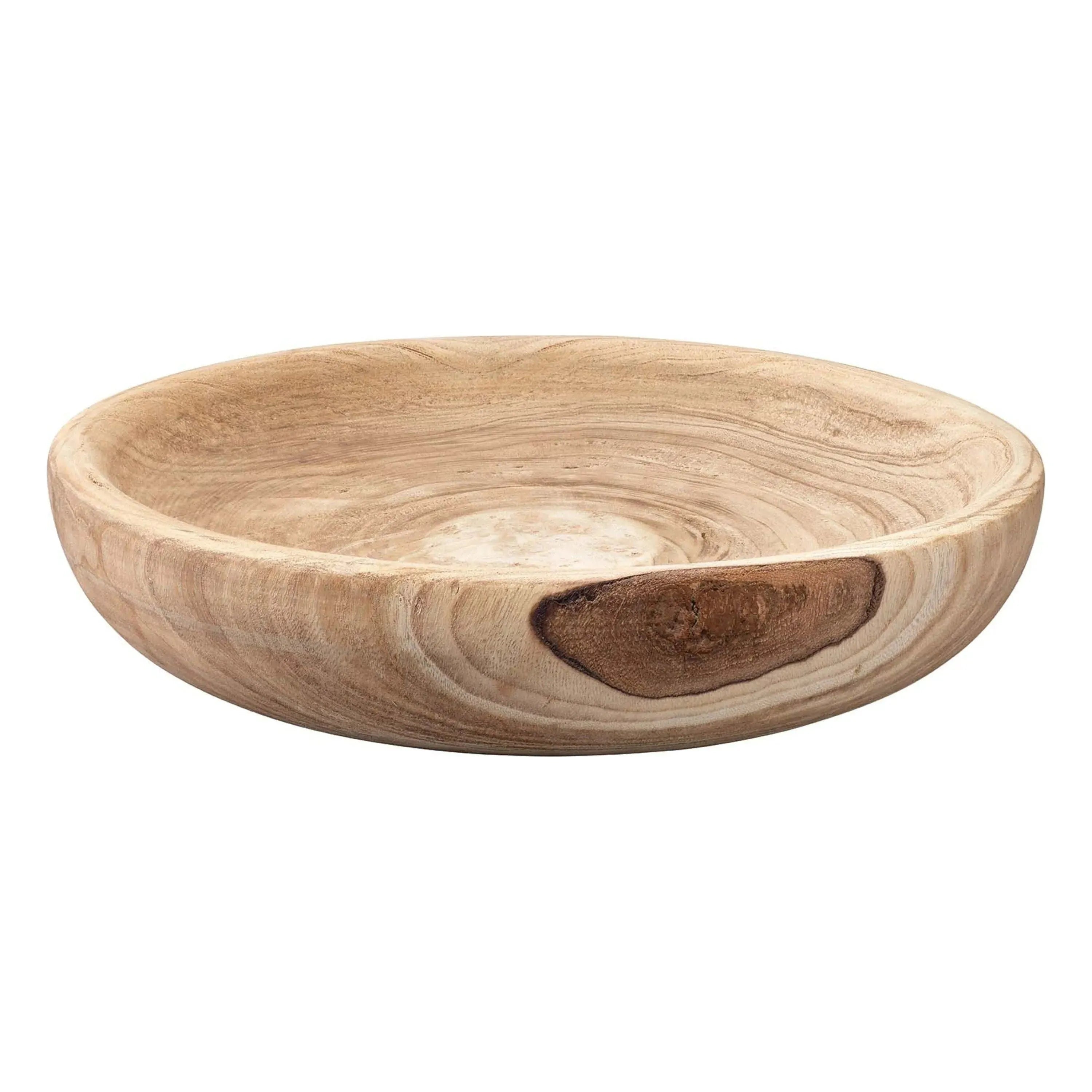 Jamie Young Company - Laurel Wooden Bowl - 7LAUR-LGWD | The Rug District