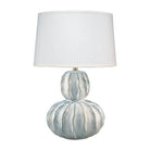Jamie Young Company - Oceane Gourd Table Lamp - 9OCEAWHC131G | The Rug District