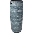 Jamie Young Company - Zion Ceramic Vase - 7ZION-LGGR | The Rug District
