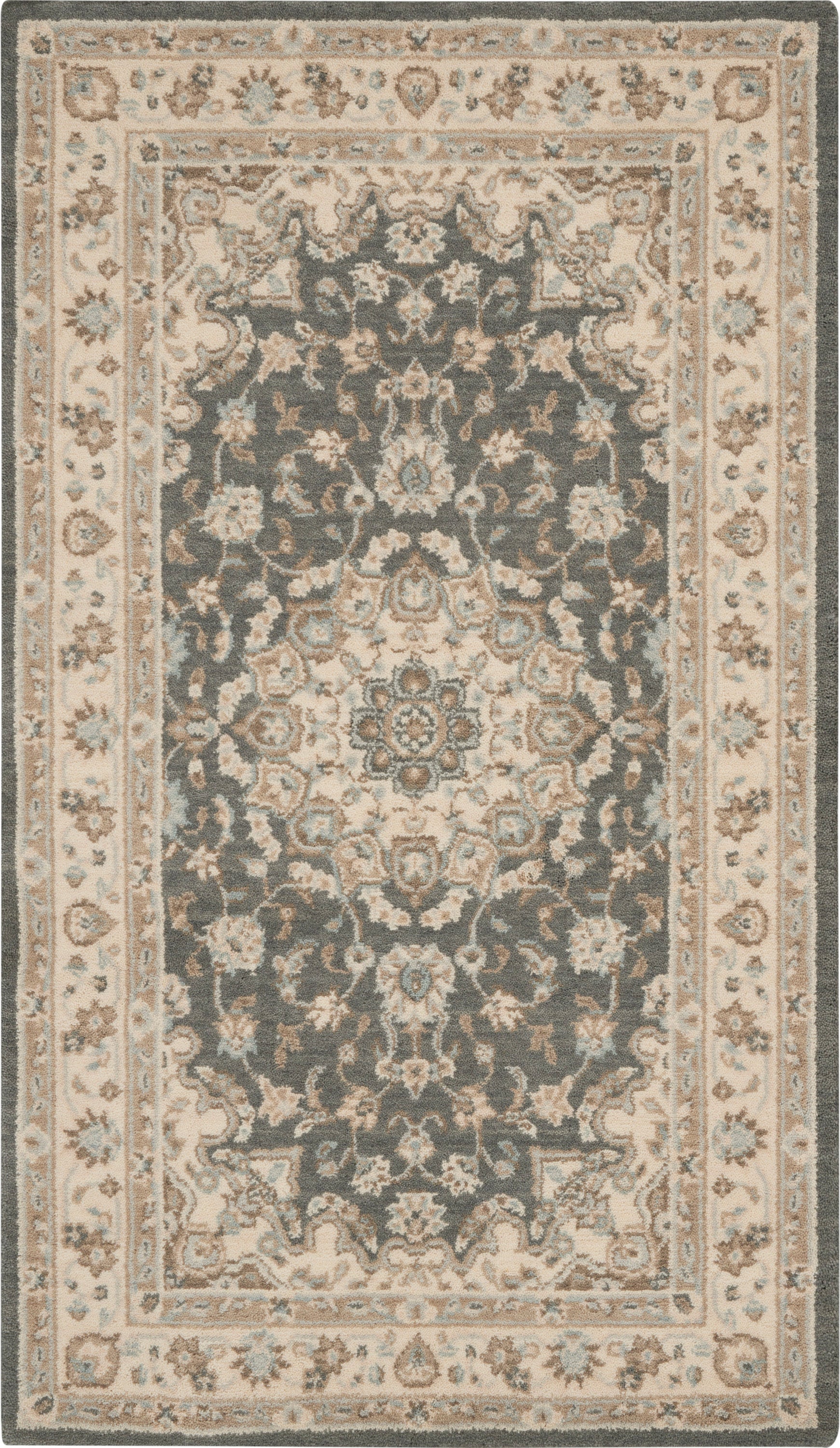 Living Treasures LI15 Grey/Ivory