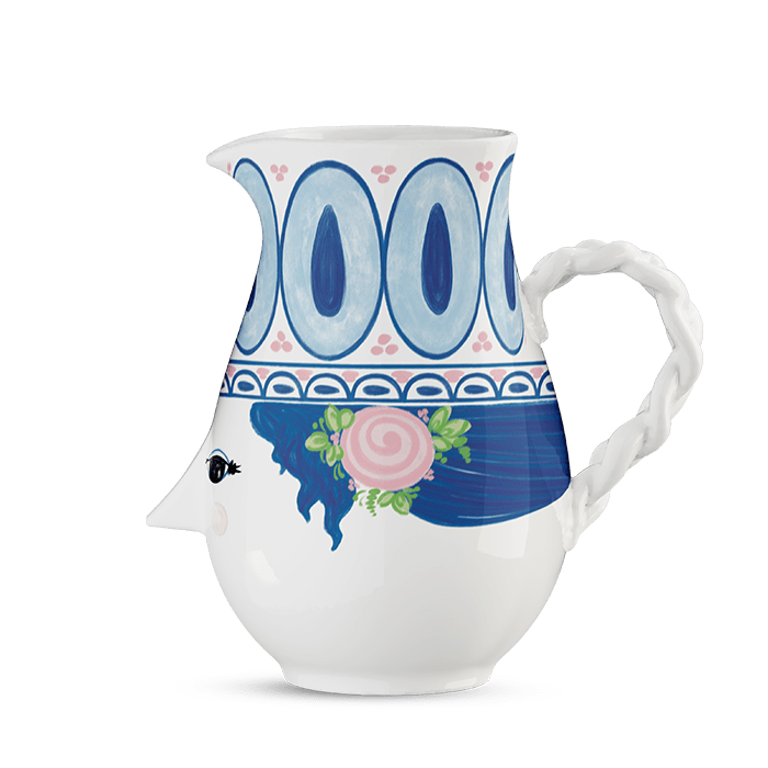 Bjørn Wiinblad 56570 Dora Jug in Blue