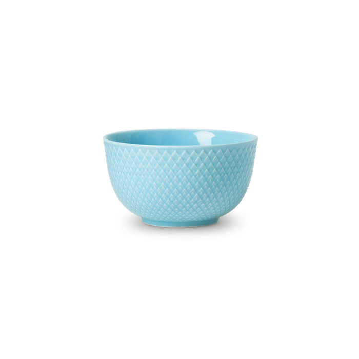 Lyngby Porcelæn 201900 Rhombe Color Bowl in Turquoise
