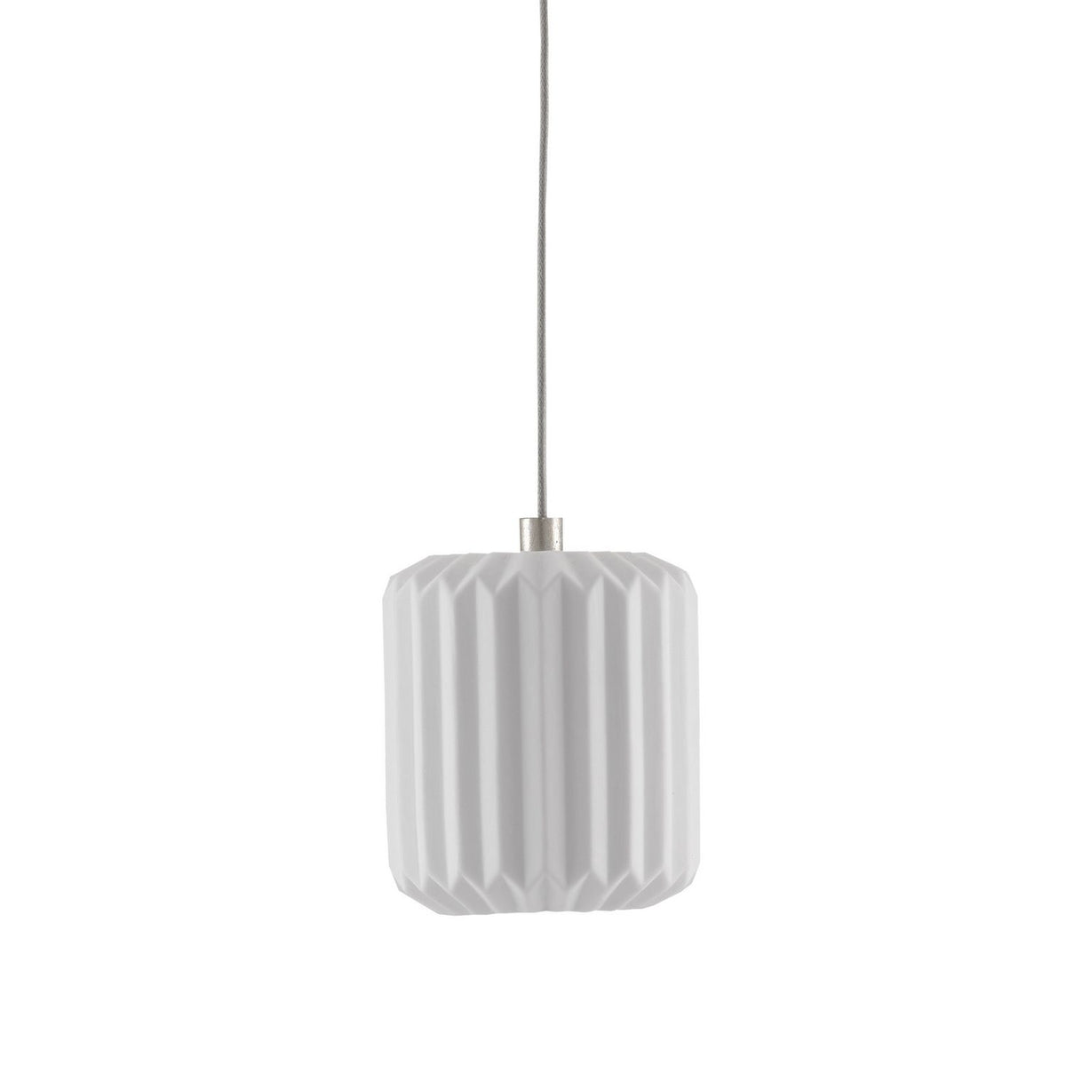 Currey and Company 9000-0709 Dove 1-Light Pendant in White/Silver