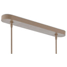 Currey and Company 9000-0737 Mereworth Oval Chandelier in Natural/Beige