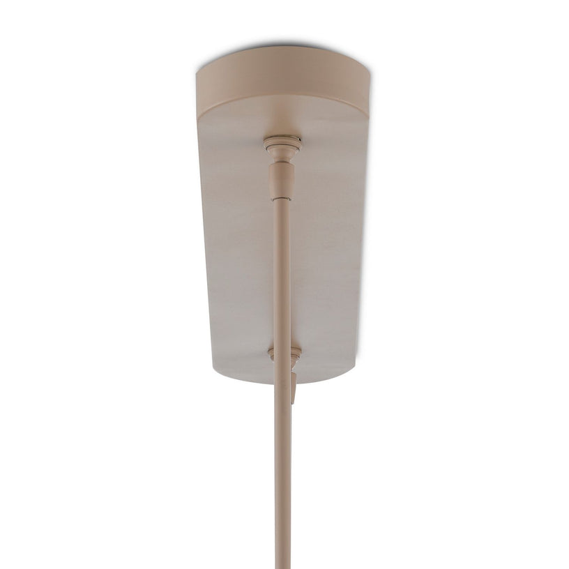 Currey and Company 9000-0737 Mereworth Oval Chandelier in Natural/Beige
