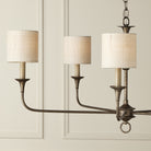 Currey and Company 0900-0026 Fine Grasscloth Chandelier Shade in Light Natural