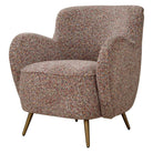 Uttermost - 23858 - Accent Chair - Gemstone - Brushed Brass