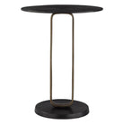 Uttermost - 50005 - Accent Table - Aperture - Brass