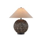 Currey and Company - 6000-1005 - One Light Table Lamp - Casimer - Black