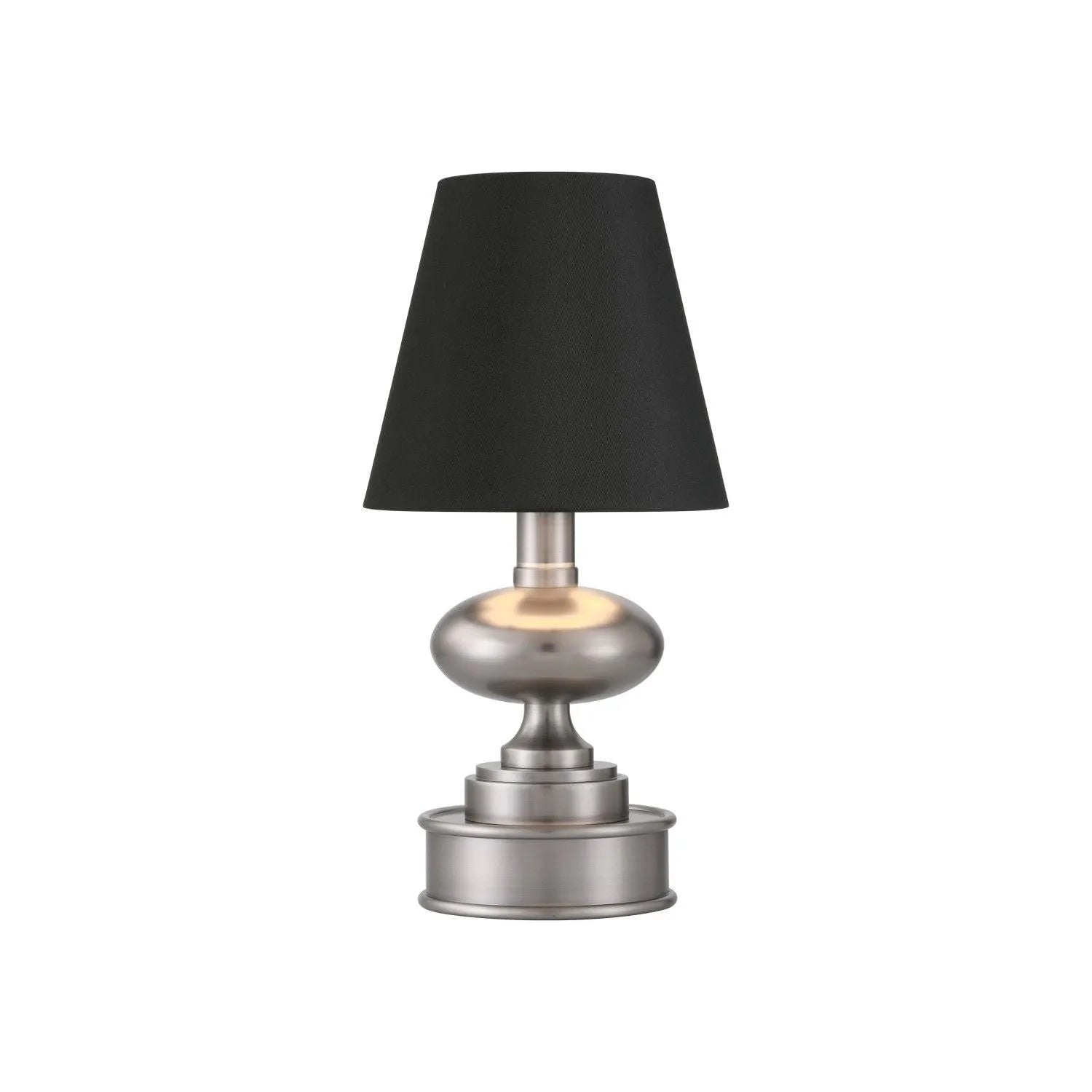 Currey and Company - 6700-0002 - One Light Table Lamp - Galavant - Brushed Nickel