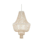 Currey and Company - 9000-1242 - LED Chandelier - Cybele - Natural / Pearlized White / White