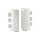 Regina Andrew - 20-1651WT - Bookend Set - Sanya - White