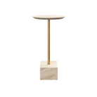 Currey and Company - 4000-0240 - Drinks Table - Prado - Natural / Polished Brass