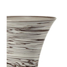 Currey and Company 1200-1010 Jejune Footed Vase in Beige/Brown