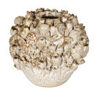 Currey and Company 1200-1052 Tidal Vase in Milky White