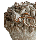 Currey and Company 1200-1053 Tidal Vase in Milky White