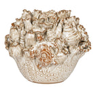 Currey and Company 1200-1053 Tidal Vase in Milky White
