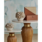 Currey and Company 1200-1053 Tidal Vase in Milky White